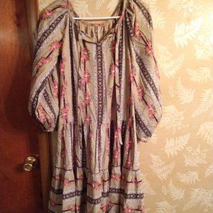 Vintage cottage core handmade dress